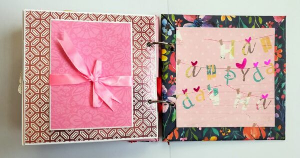 Some Love Moments Handmade Scrapbook Valentine gift image