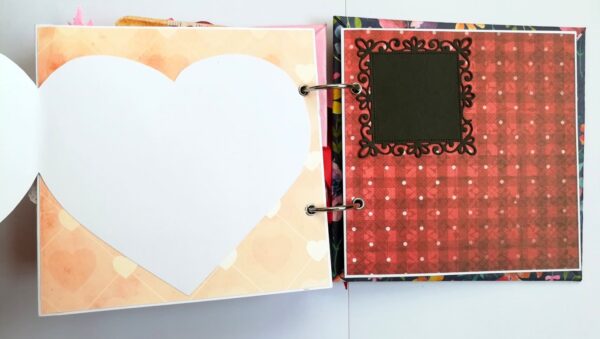 Some Love Moments Handmade Scrapbook Valentine gift image