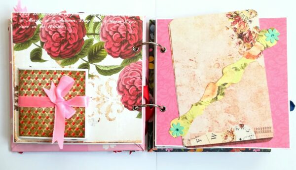 Some Love Moments Handmade Scrapbook Valentine gift image
