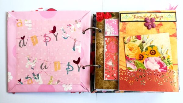 Some Love Moments Handmade Scrapbook Valentine gift image