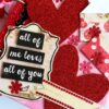 Some Love Moments Handmade Scrapbook Valentine gift image