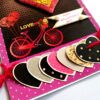 Love Hearty Shaker Handmade Greeting Card image Love Hearty Shaker Handmade Greeting Card image