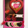 Love Hearty Shaker Handmade Greeting Card image Love Hearty Shaker Handmade Greeting Card image