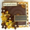 Golden Memories Romantic Mini Scrapbook image Golden Memories Romantic Mini Scrapbook image
