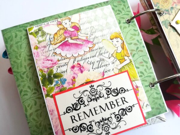 Treasured Memories Love and Birthday Scrapbook image