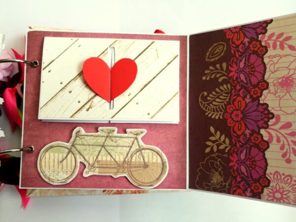 Treasured Memories Love and Birthday Scrapbook image