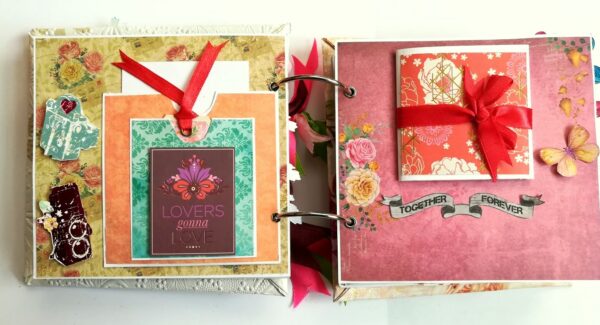 Treasured Memories Love and Birthday Scrapbook image