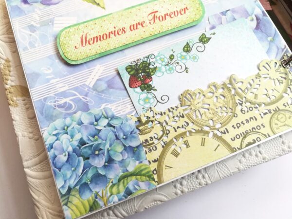 Treasured Memories Love and Birthday Scrapbook image