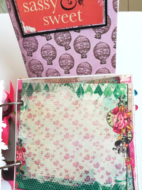 Treasured Memories Love and Birthday Scrapbook image