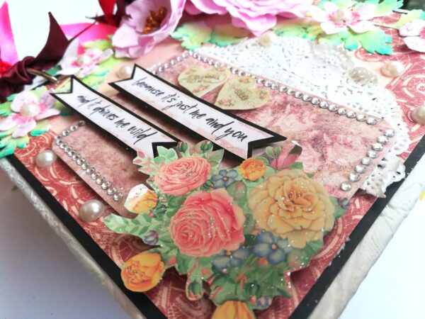 Treasured Memories Love and Birthday Scrapbook image