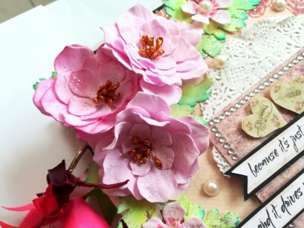 Treasured Memories Love and Birthday Scrapbook image