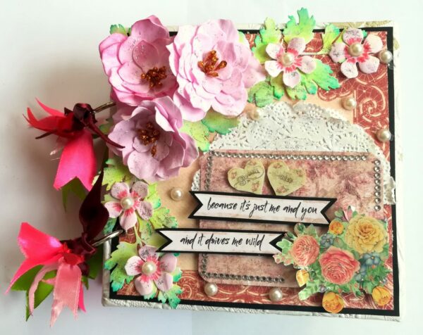 Treasured Memories Love and Birthday Scrapbook image
