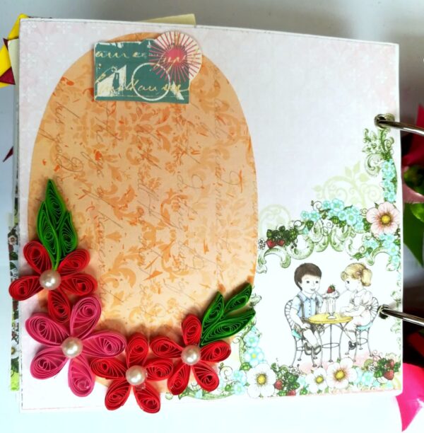 Treasured Memories Love and Birthday Scrapbook image