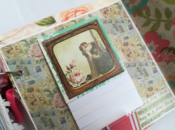 Treasured Memories Love and Birthday Scrapbook image