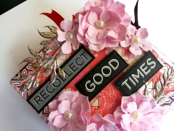 Good Times Romantic Valentine Mini Scrapbook image Good Times Romantic Valentine Mini Scrapbook image