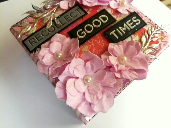 Good Times Romantic Valentine Mini Scrapbook image Good Times Romantic Valentine Mini Scrapbook image