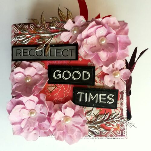 Good Times Romantic Valentine Mini Scrapbook image