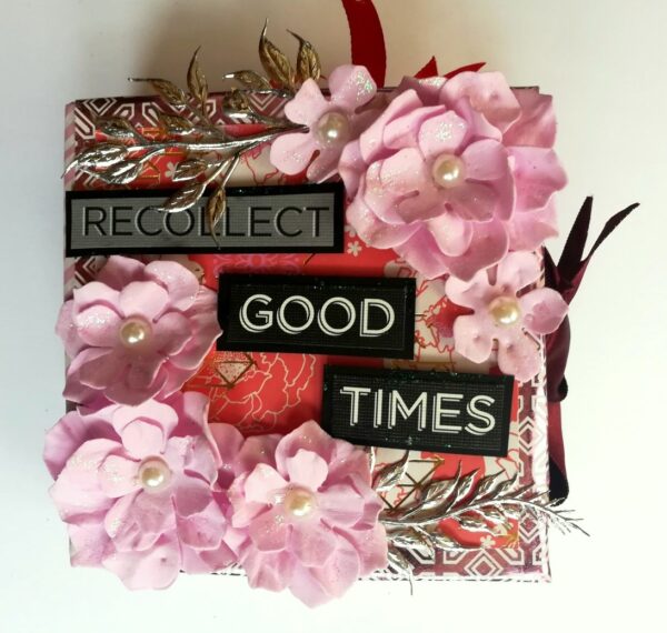 Good Times Romantic Valentine Mini Scrapbook image Good Times Romantic Valentine Mini Scrapbook image