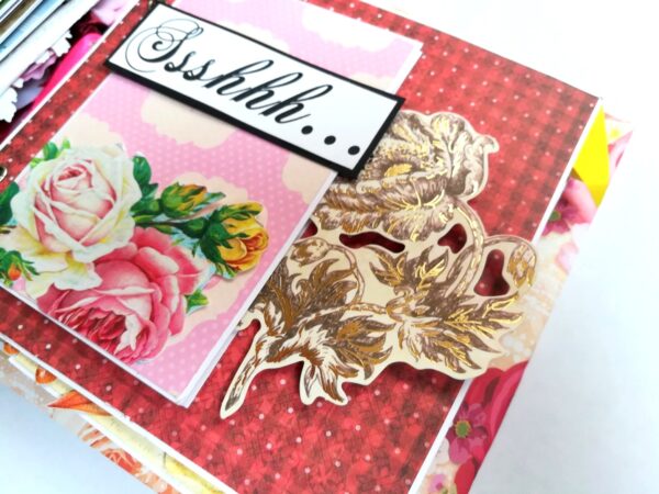 Treasured Memories Love and Birthday Scrapbook image