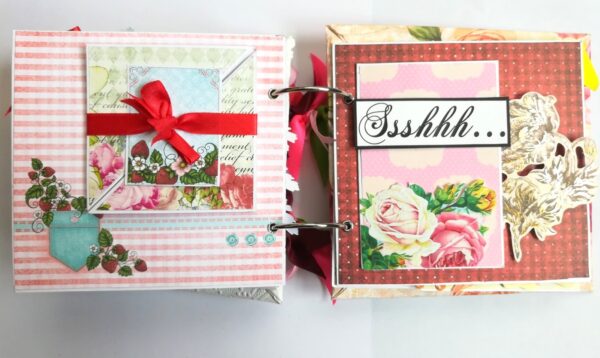 Treasured Memories Love and Birthday Scrapbook image