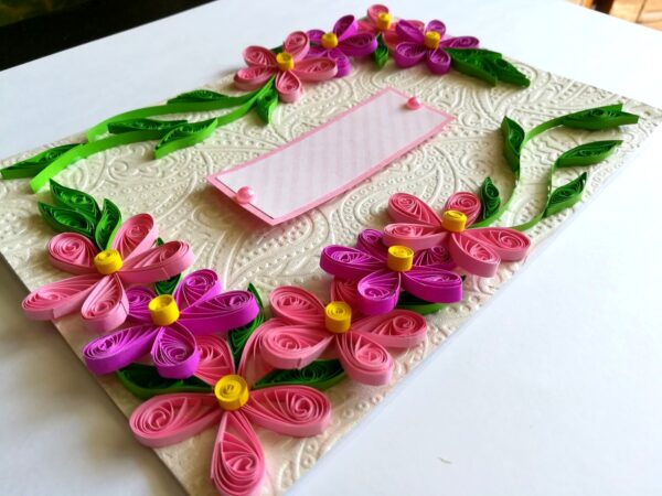All Pink Corner Greeting Card image All Pink Corner Greeting Card image