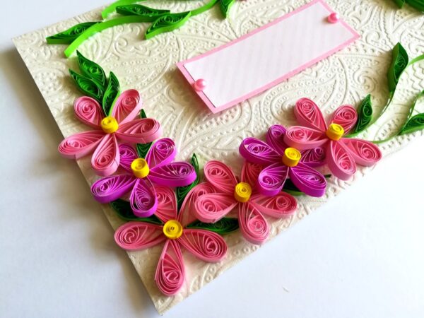 All Pink Corner Greeting Card image All Pink Corner Greeting Card image