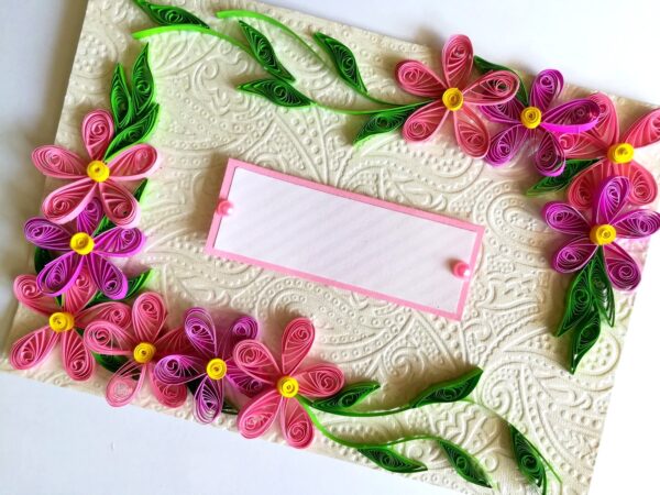 All Pink Corner Greeting Card image All Pink Corner Greeting Card image