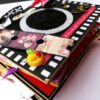 Camera Shaped Love Mini Scrapbook image Camera Shaped Love Mini Scrapbook image