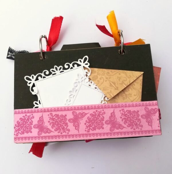 Camera Shaped Love Mini Scrapbook image Camera Shaped Love Mini Scrapbook image
