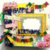 Happy Birthday Handmade scrapbook album image