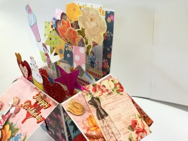 Love Birthday Card in Box Pop up image