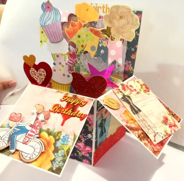 Love Birthday Card in Box Pop up image