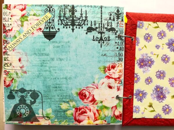 Happy Birthday Handmade scrapbook album image