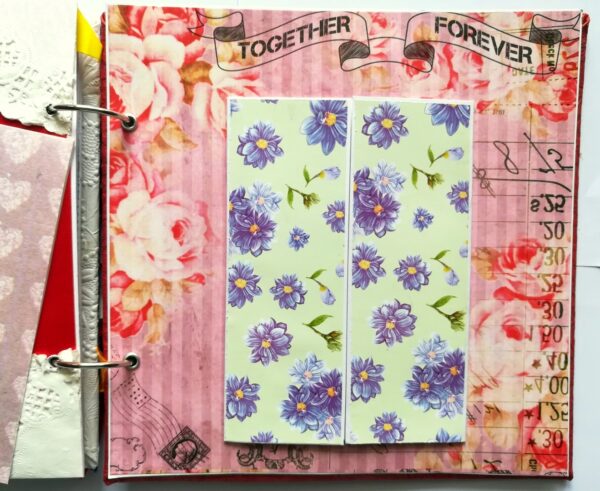 Happy Birthday Handmade scrapbook album image