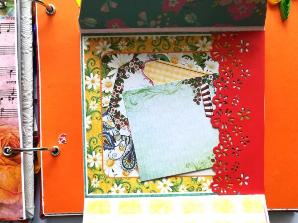 Happy Birthday Handmade scrapbook album image