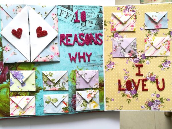 Happy Birthday Handmade scrapbook album image