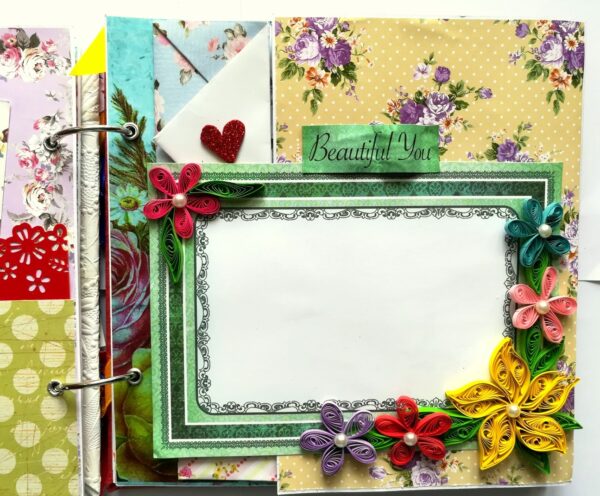 Happy Birthday Handmade scrapbook album image