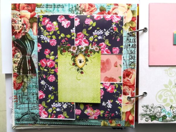 Happy Birthday Handmade scrapbook album image