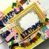 Happy Birthday Handmade scrapbook album image