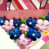 Floral Theme Love Valentine Handmade Scrapbook image