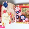 Floral Theme Love Valentine Handmade Scrapbook image