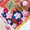 Floral Theme Love Valentine Handmade Scrapbook image
