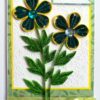 Blue Quilled Flowers Greeting card image Blue Quilled Flowers Greeting card image