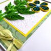 Blue Quilled Flowers Greeting card image Blue Quilled Flowers Greeting card image