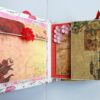 Floral Theme Love Valentine Handmade Scrapbook image