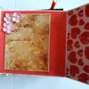 Floral Theme Love Valentine Handmade Scrapbook image