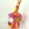 Beautiful Sparkling Colorful Paper 3d Guitar Gift image Beautiful Sparkling Colorful Paper 3d Guitar Gift image
