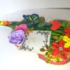 Beautiful Sparkling Colorful Paper 3d Guitar Gift image