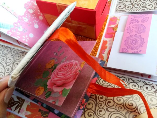 Love and Birthday Explosion Box with box and a mini booklet GIFT image