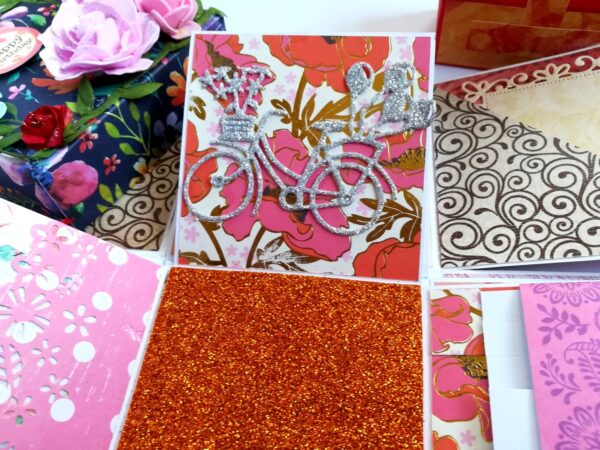 Love and Birthday Explosion Box with box and a mini booklet GIFT image